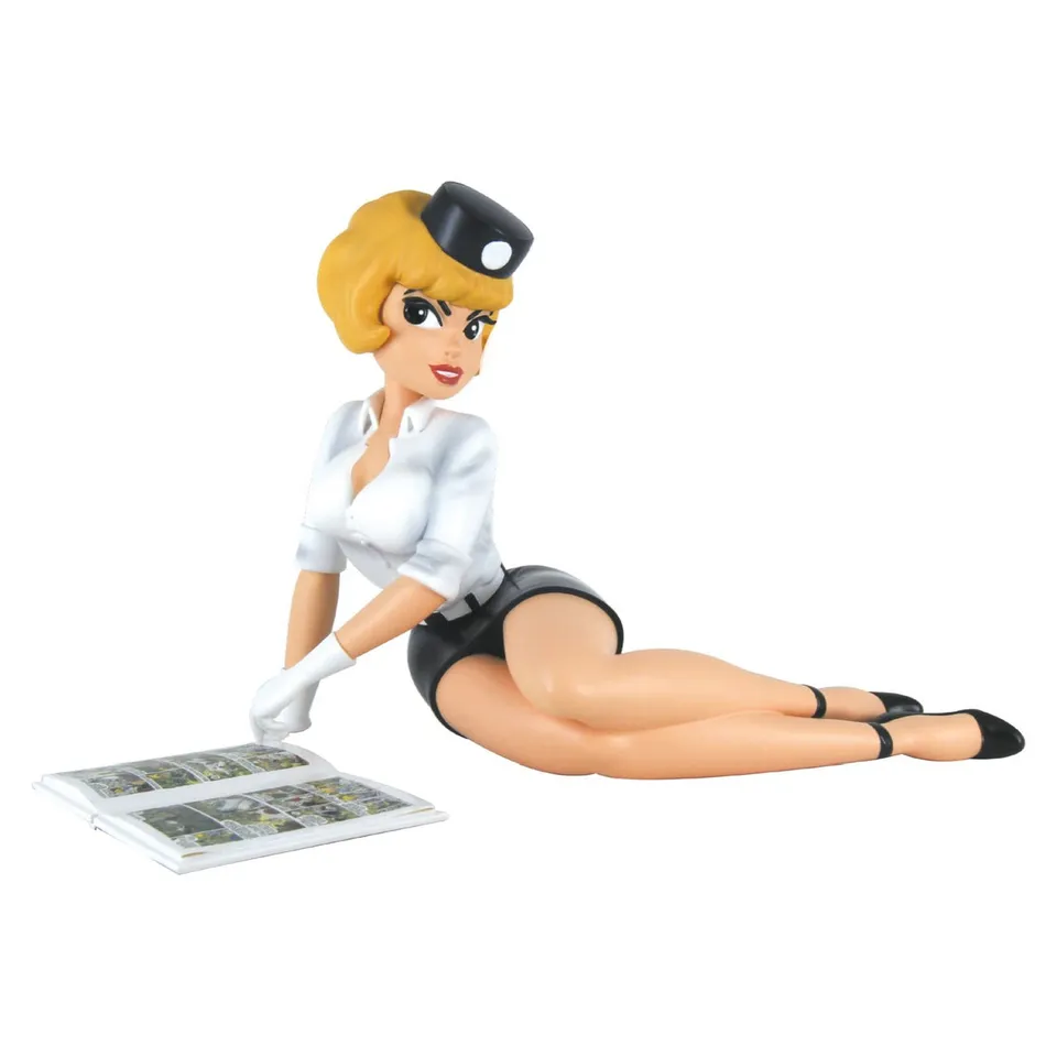 natacha-pause-lecture-resin-statue-15-cm-sammlerfigur image 1