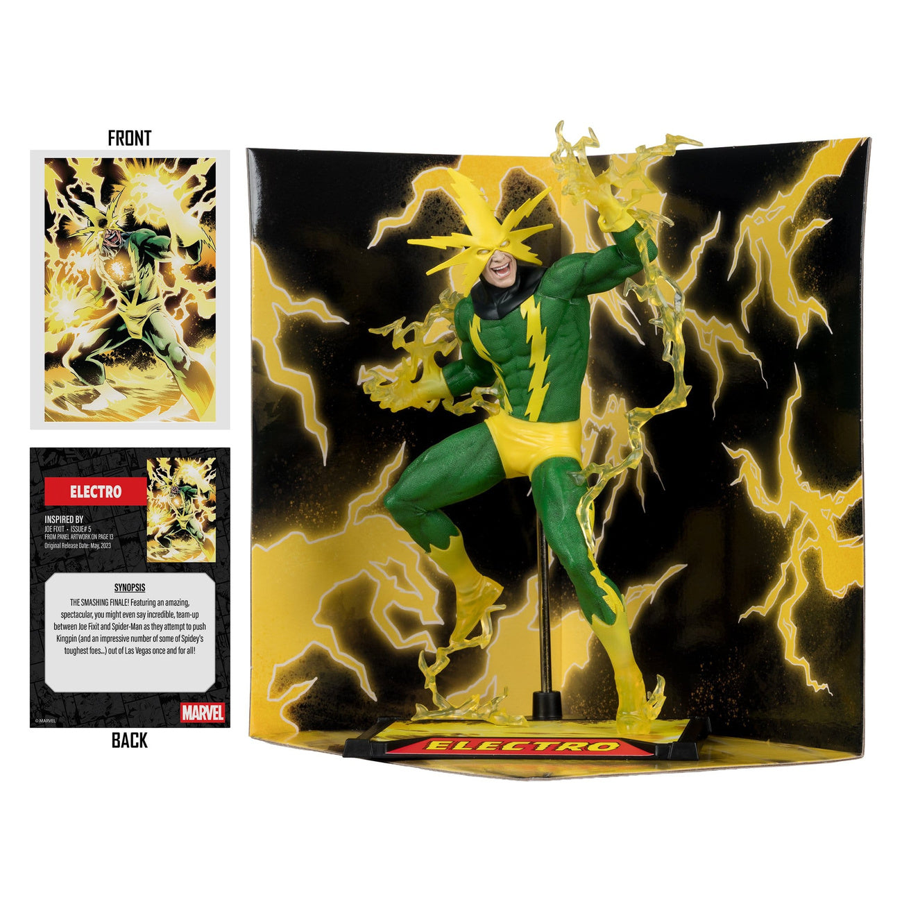 mcfarlane-marvel-electro-joe-fixit-5-statue-1-10-19-cm-scale-figur image 3
