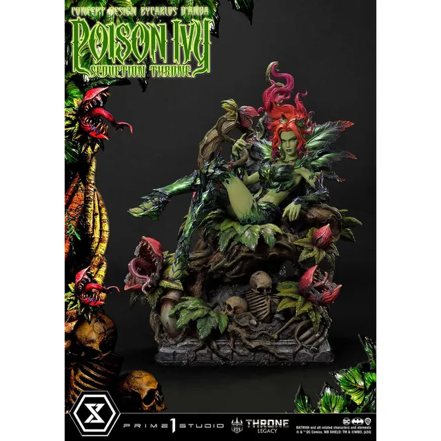 dc-throne-legacy-batman-poison-ivy-statue-1-4-polystone image 1