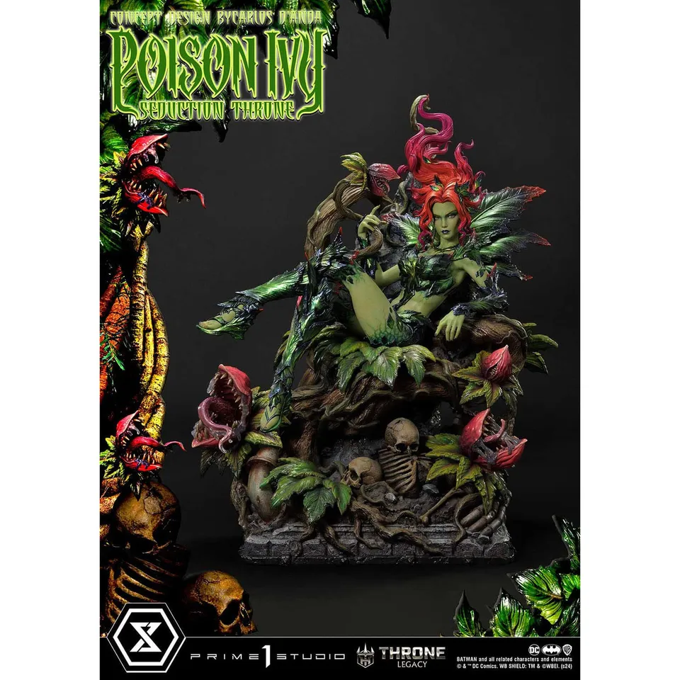 dc-throne-legacy-batman-poison-ivy-statue-1-4-polystone image 1
