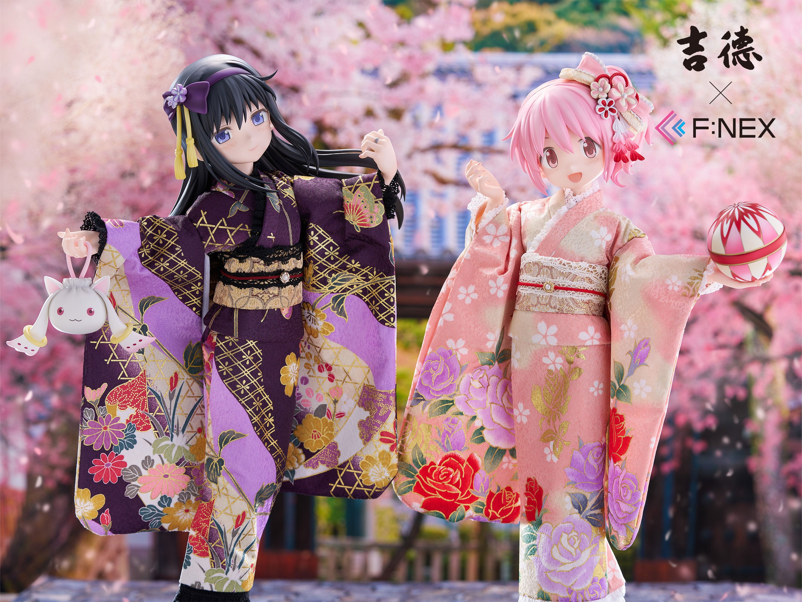 furyu-f-nex-homura-akemi-puppe-figur-1-4-kimono image 5