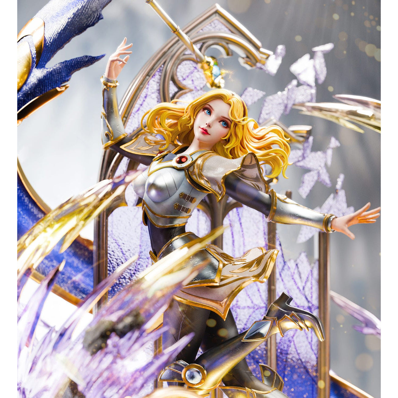 league-of-legends-lux-statue-42-cm-resin-figur-lizenziert image 4