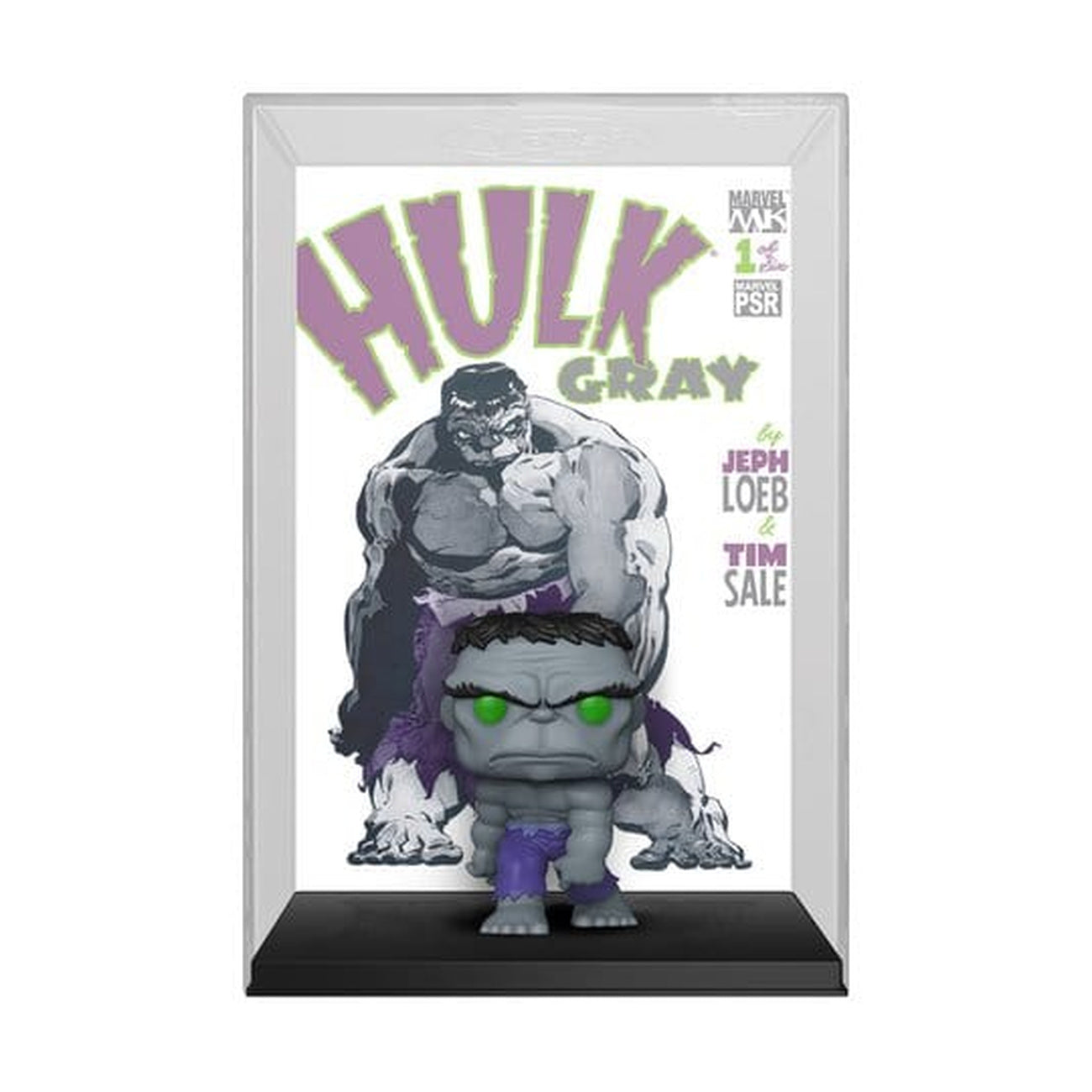 marvel-funko-pop-gray-hulk-vinyl-figur-comic-covers-9-cm image 1