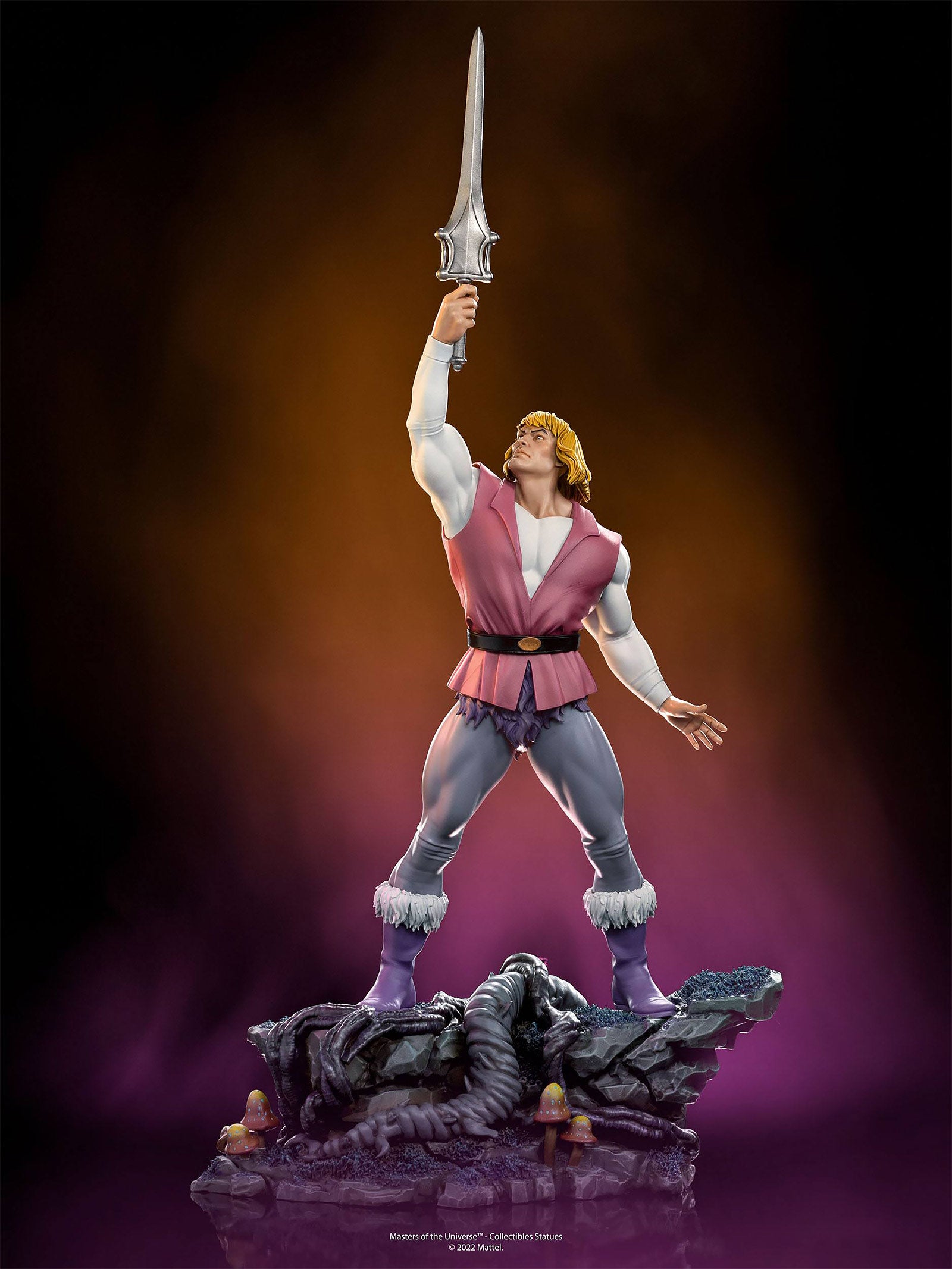 iron-studios-motu-prince-adam-art-scale-statue-1-10-deluxe image 2