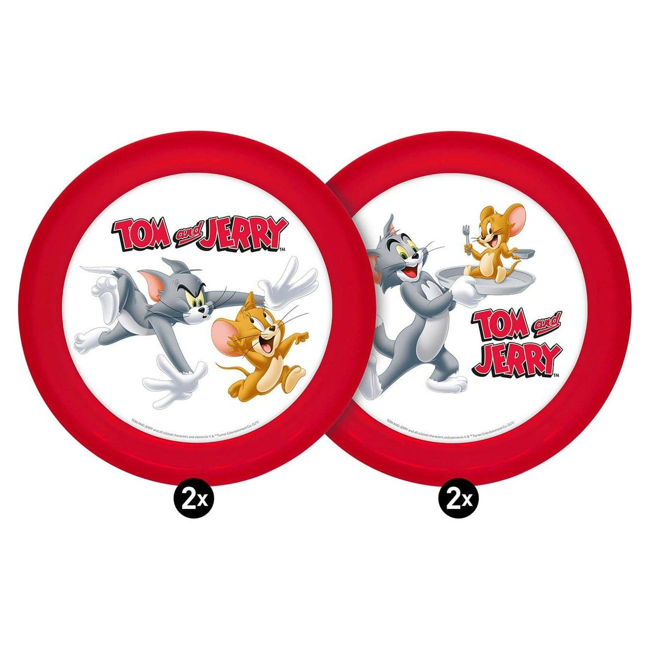 tom-jerry-teller-4er-pack-21-cm-polypropylen image 1