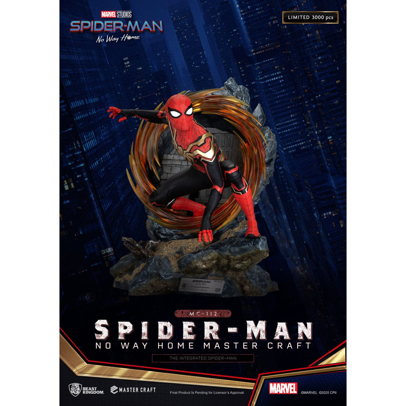 beast-kingdom-spider-man-no-way-home-master-craft-statue-31-cm image 2