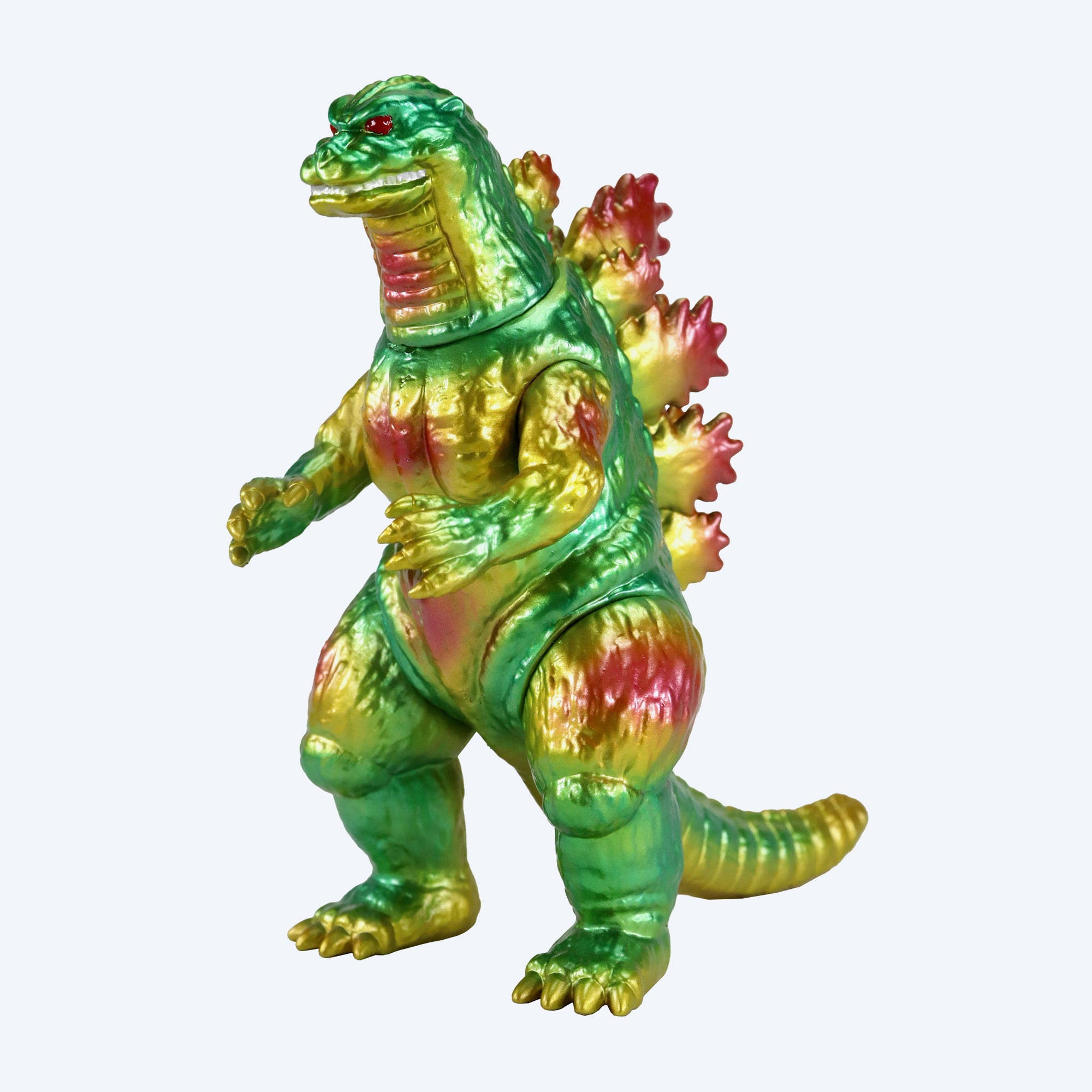 godzilla-ccp-middle-size-1995-lime-green-metallic-figur image 1