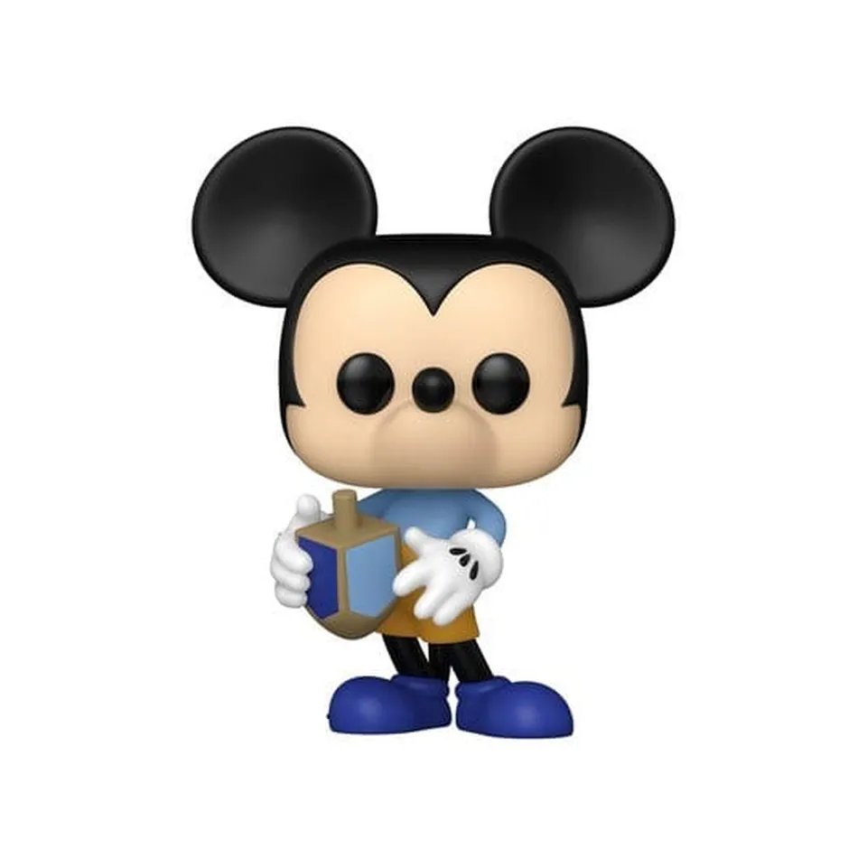 funko-pop-disney-hanukkah-mickey-dreidel-vinyl-figur-9-cm image 1