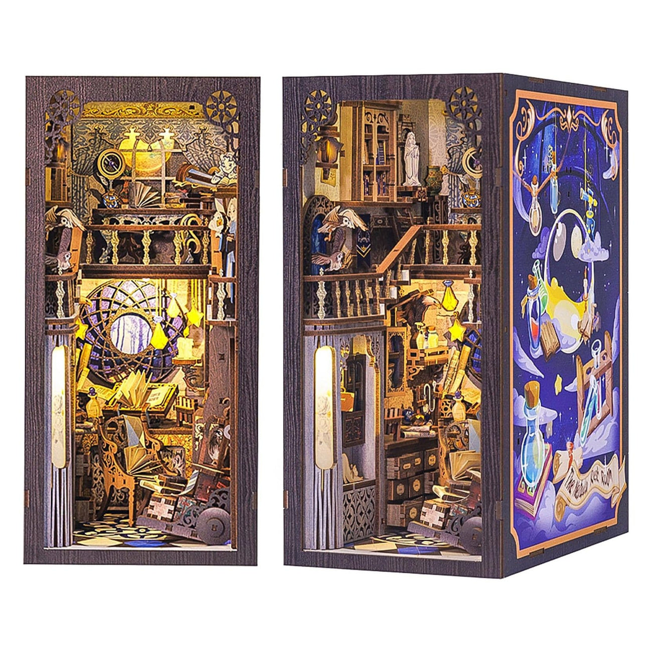 nebula-common-room-book-nook-3d-holzpuzzle-23x11-cm image 1