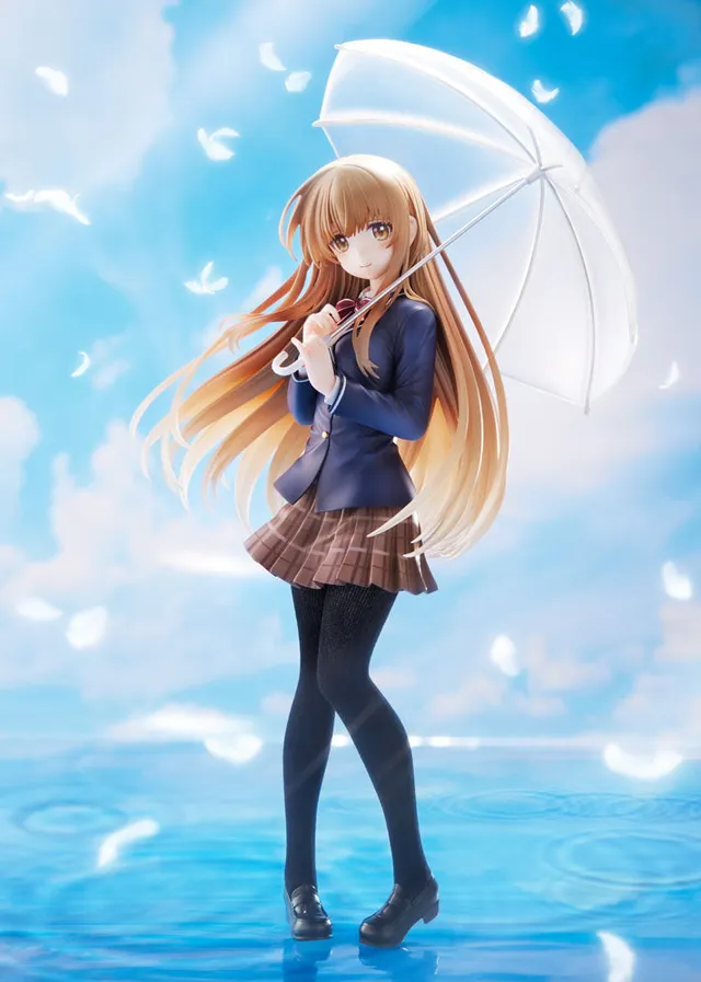 furyu-f-nex-shiina-mahiru-1-7-figur-uniform-mit-schirm image 1