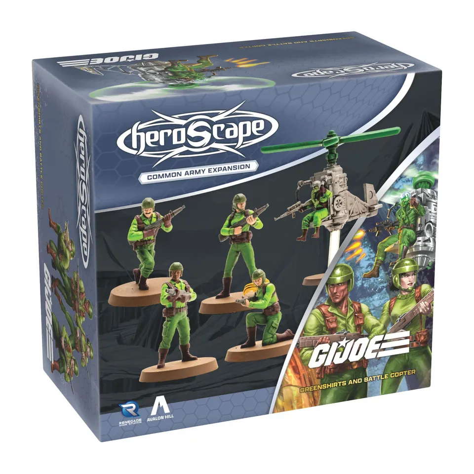 g-i-joe-heroscape-armeeerweiterung-greenshirts-brettspiel image 1