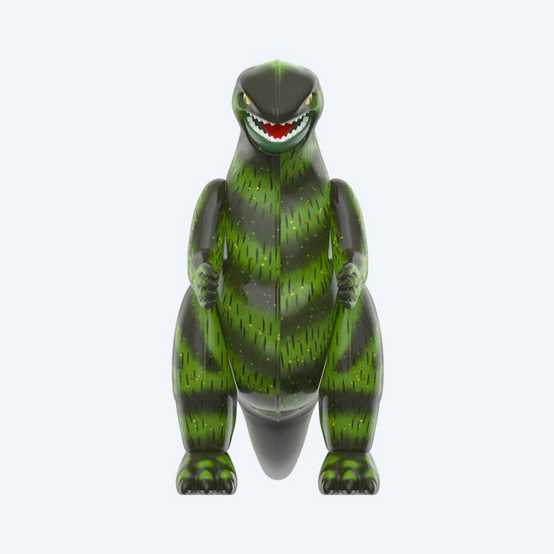 godzilla-super7-reaction-marusan-tin-retro-figur-gr-n image 3