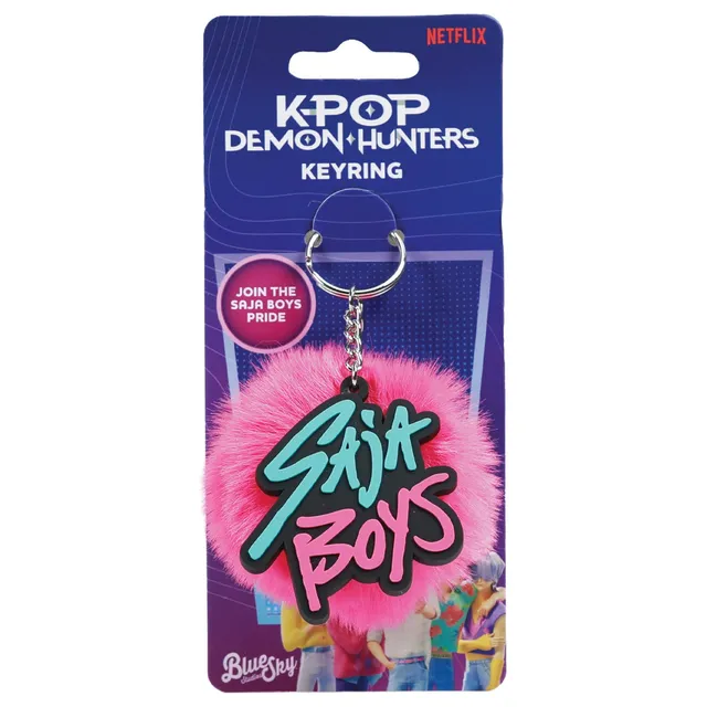 kpop-demon-hunters-saja-boys-pom-pom-schl-sselanh-nger-pl-sch image 1