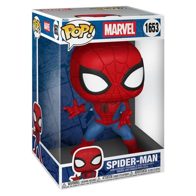 funko-spider-man-jumbo-pop-figur-25-cm-marvel-vinyl image 1