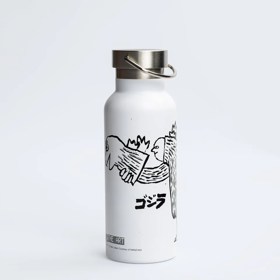 godzilla-the-art-jean-jullien-flasche-edelstahl-0-5l image 1