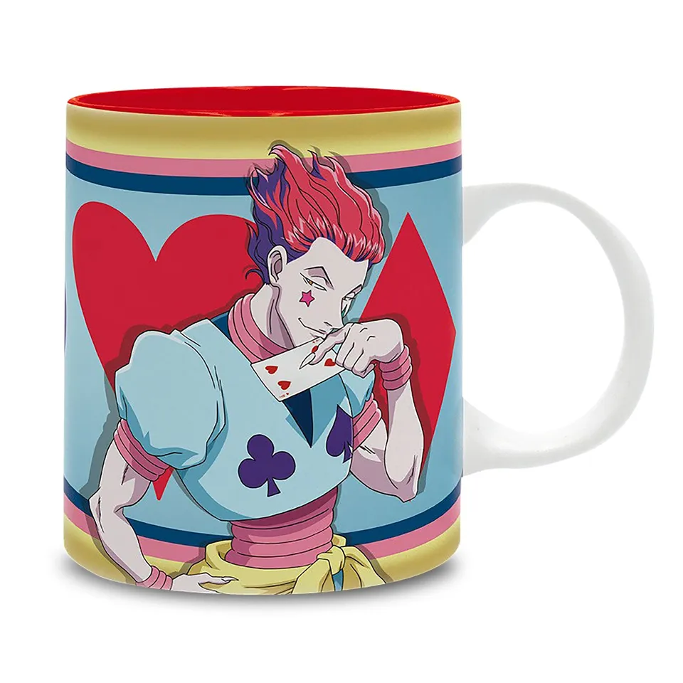 elbenwald-hunter-x-hunter-hisoka-tasse-320-ml-rot image 1