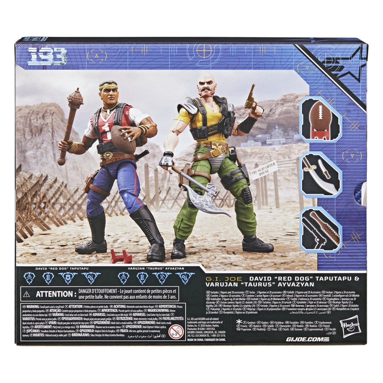 g-i-joe-classified-series-193-actionfiguren-2er-pack-red-dog-taurus image 2