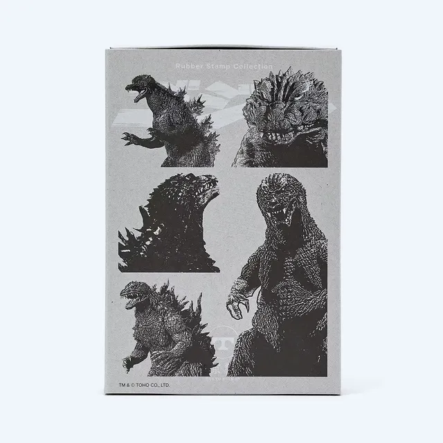 godzilla-millennium-stempelset-gummistempel-japan-release image 1