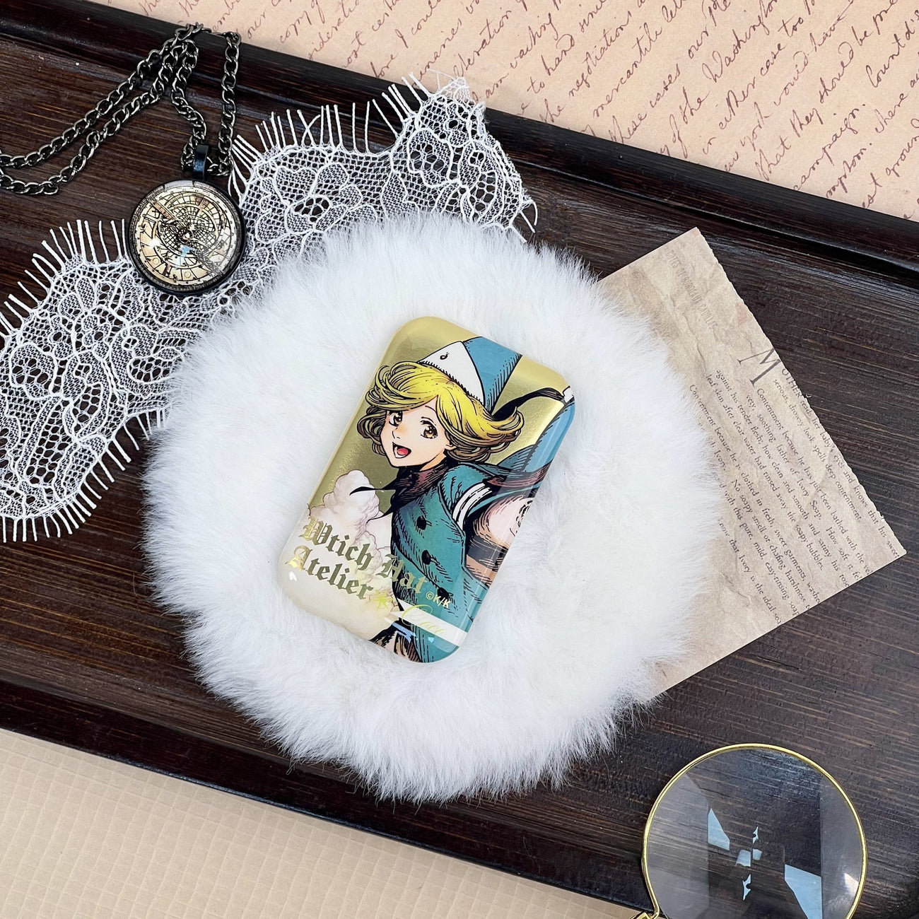 witch-hat-atelier-coco-pvc-pin-anstecker-ornament image 1