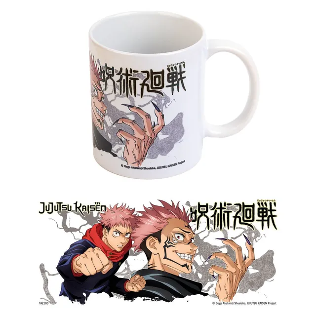 jujutsu-kaisen-yuji-sukuna-tasse-350-ml-anime-becher image 1