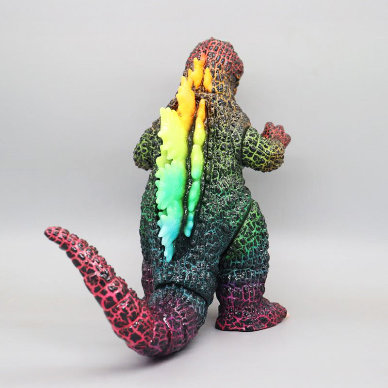 spiral-toy-godzilla-1965-painternet-sammelfigur-glow-rainbow-one-off image 3