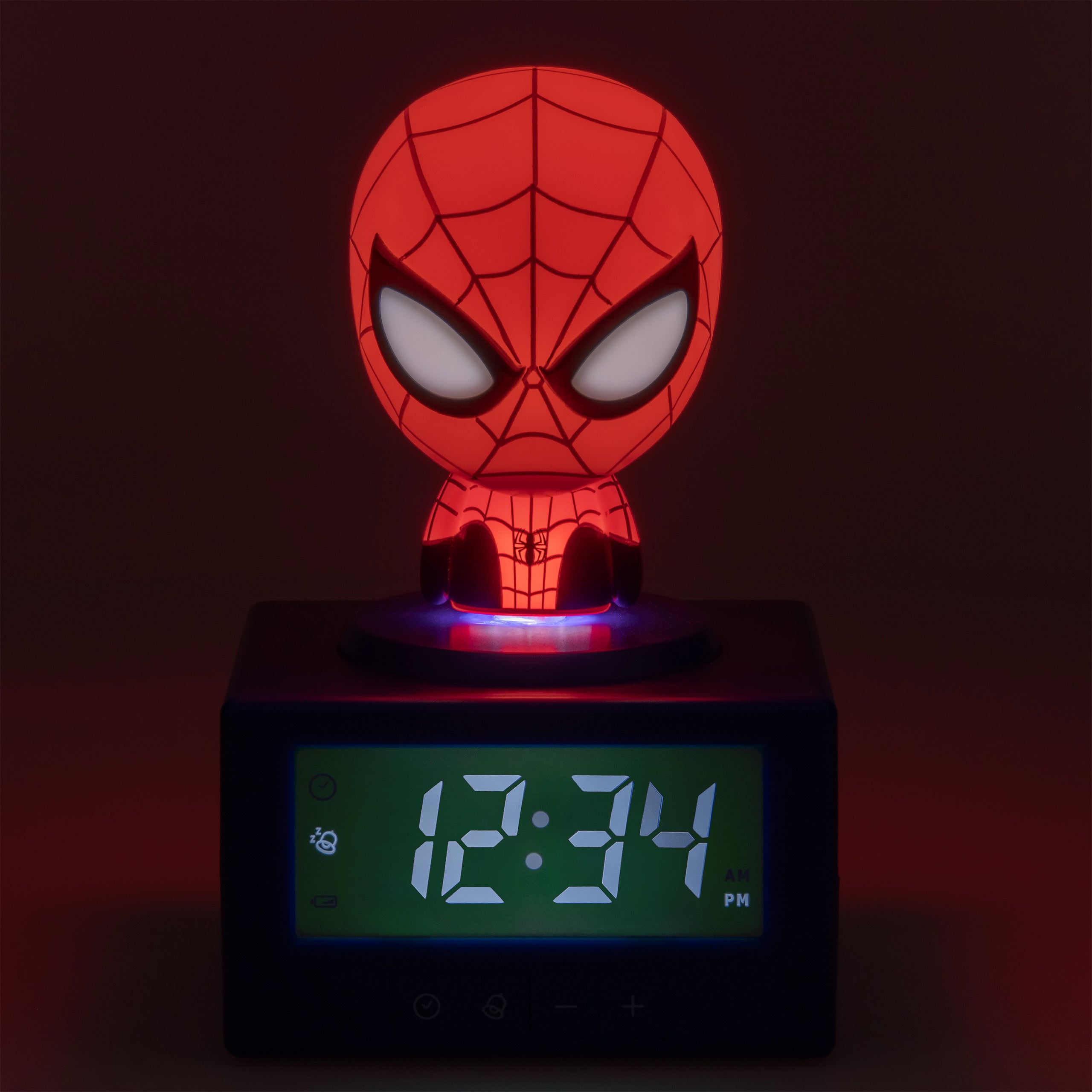 marvel-spider-man-icons-wecker-digital-batterie image 2