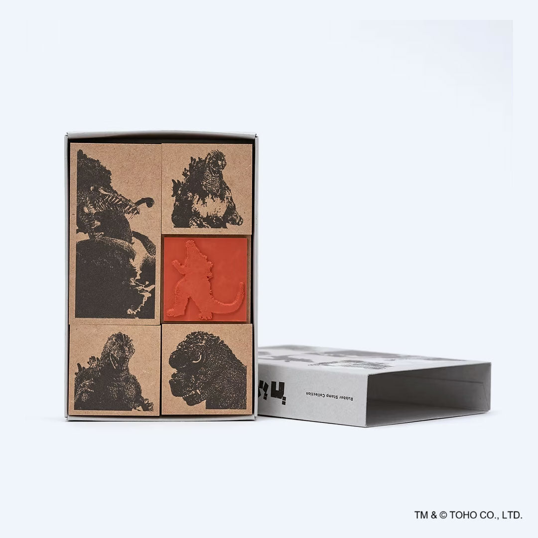 godzilla-heisei-vs-series-stempelset-gummistempel-5-motive image 2