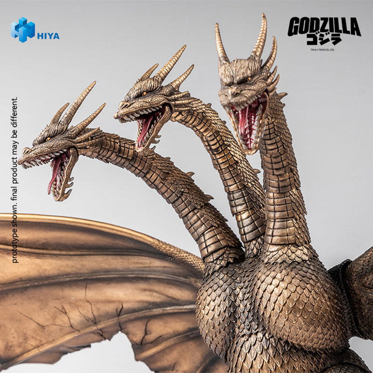 godzilla-king-ghidorah-1991-battle-damaged-figur-33-cm image 2