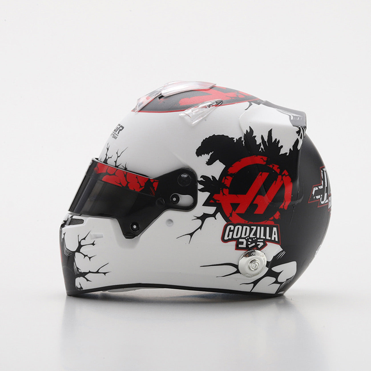 godzilla-x-haas-team-mini-helm-1-5-limited-edition-schwarz image 3