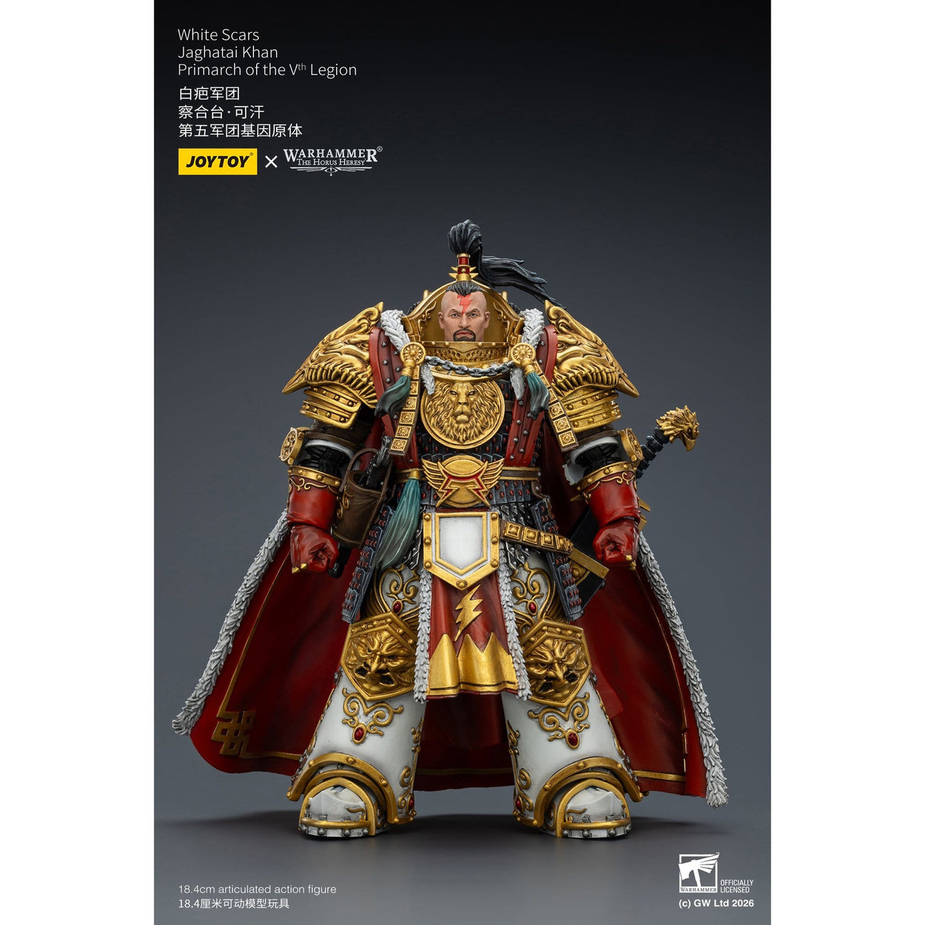 warhammer-horus-heresy-white-scars-jaghatai-khan-actionfigur image 2