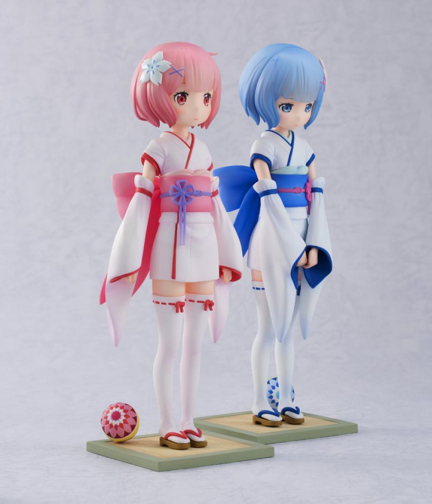 furyu-f-nex-ram-rem-kindheit-1-7-figuren-set-kimono image 3