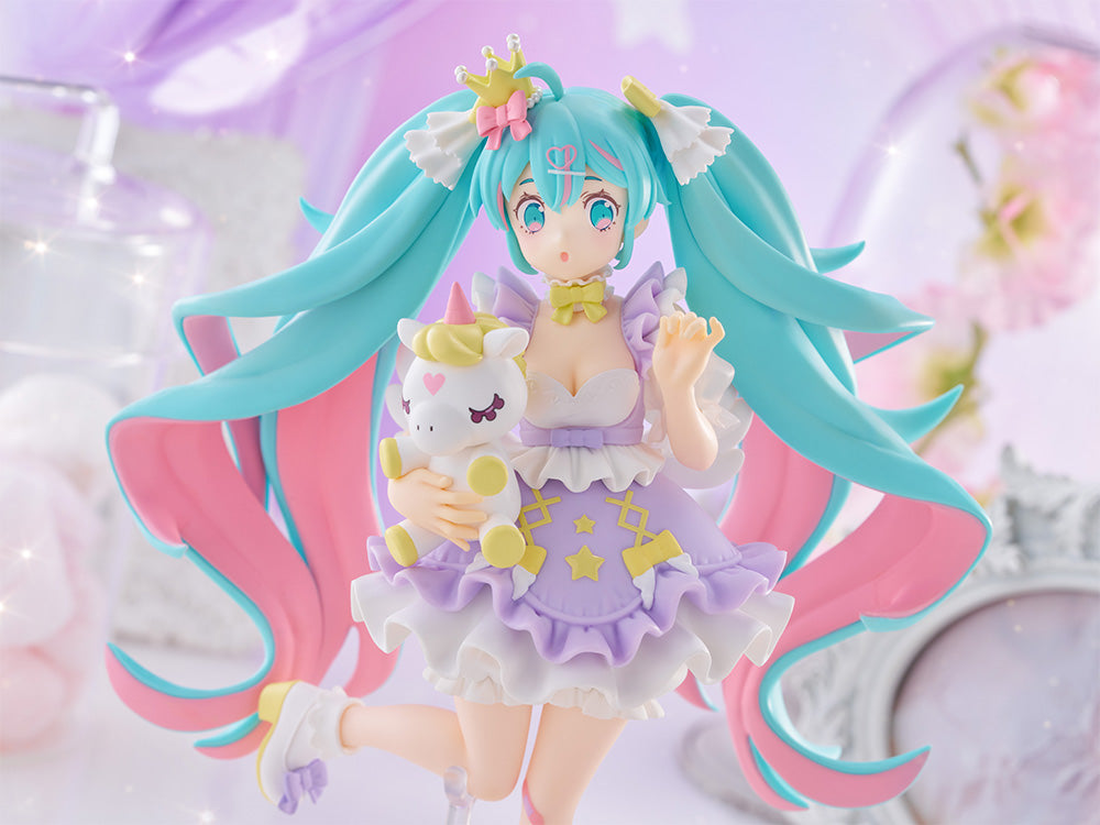 furyu-tenitol-hatsune-miku-yumekawa-princess-lavender-figur image 4
