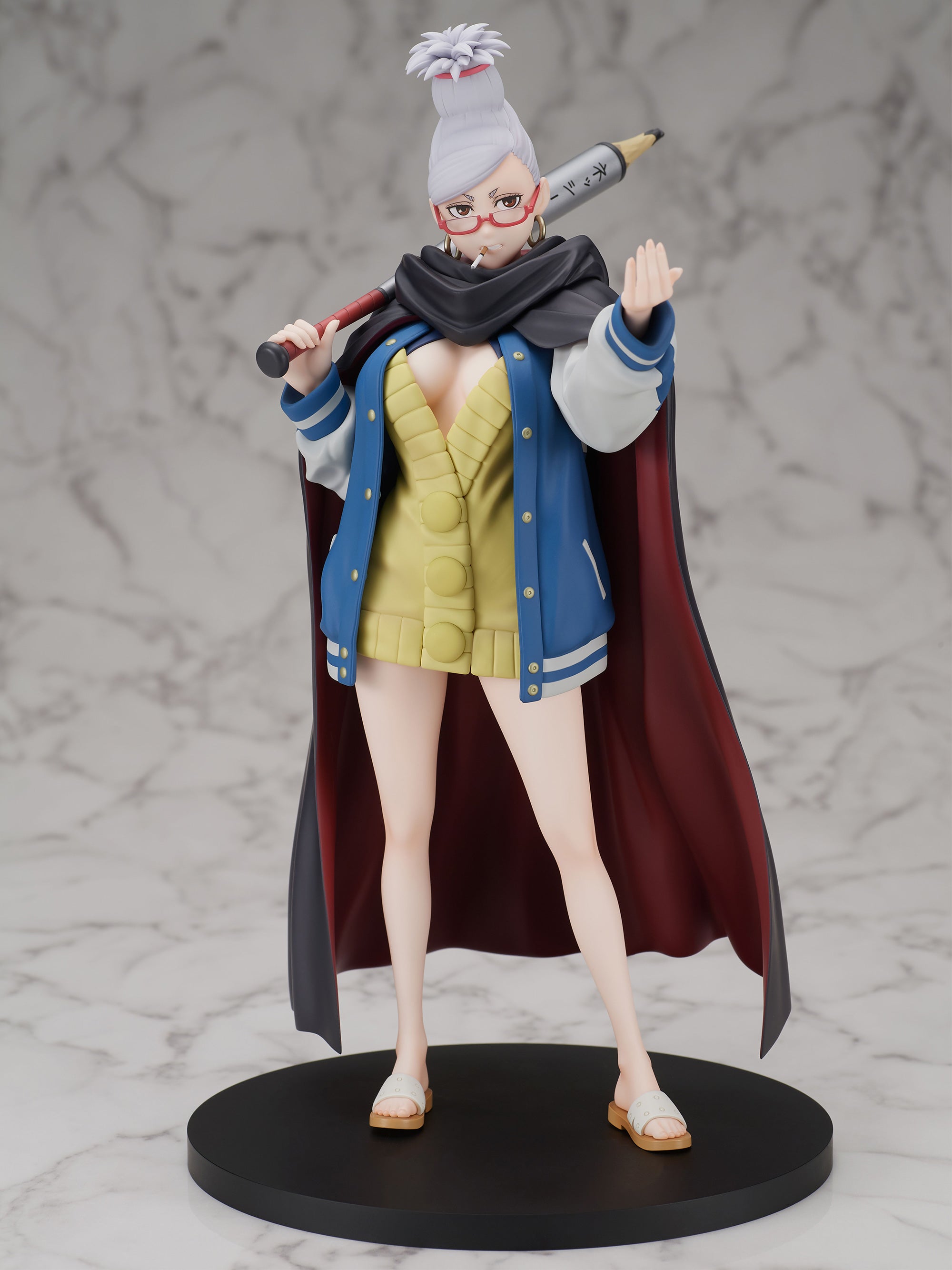 furyu-f-nex-seiko-figur-1-7-dandadan-mit-schirm-und-bat image 2