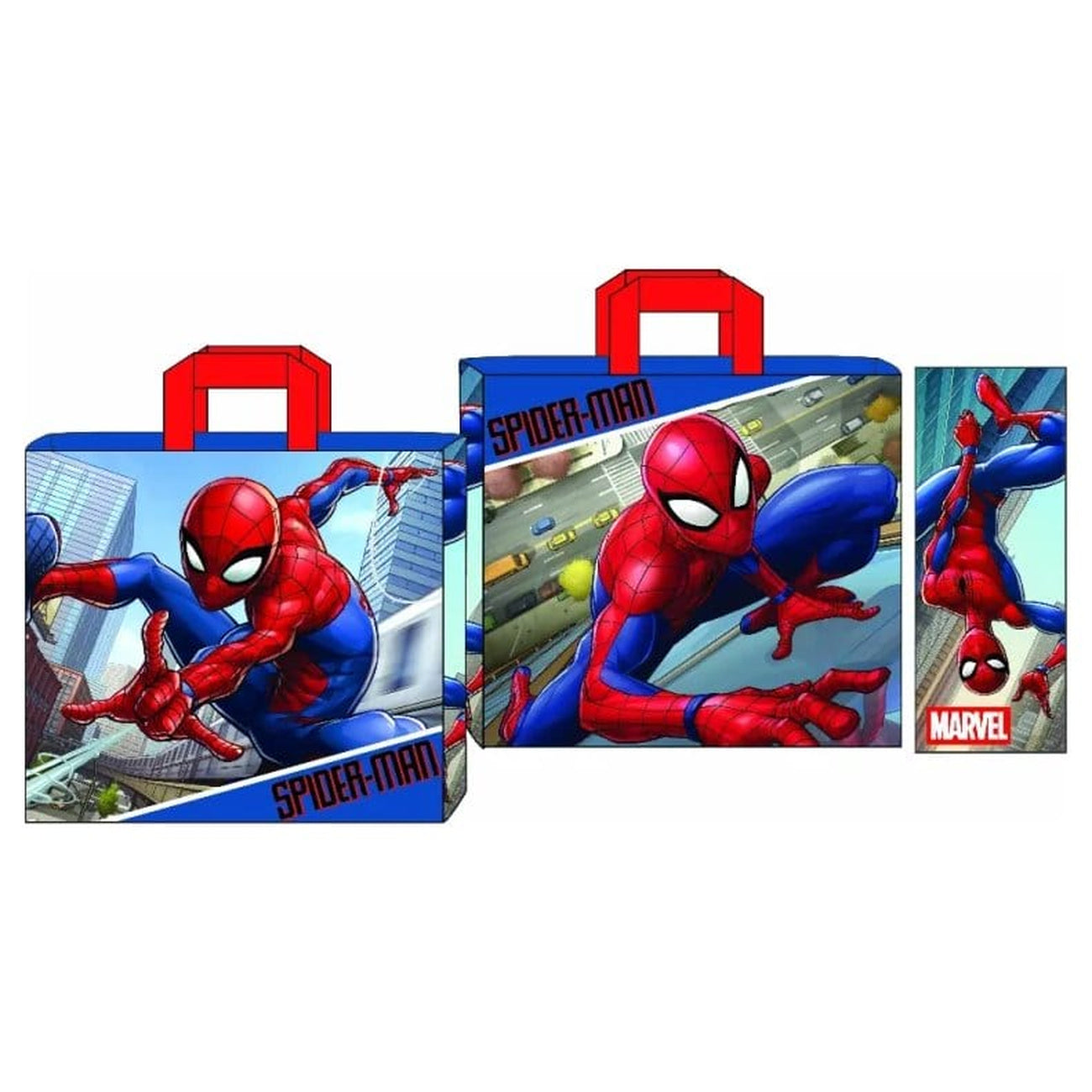 spider-man-einkaufstasche-tragetasche-36l-recycelt image 3