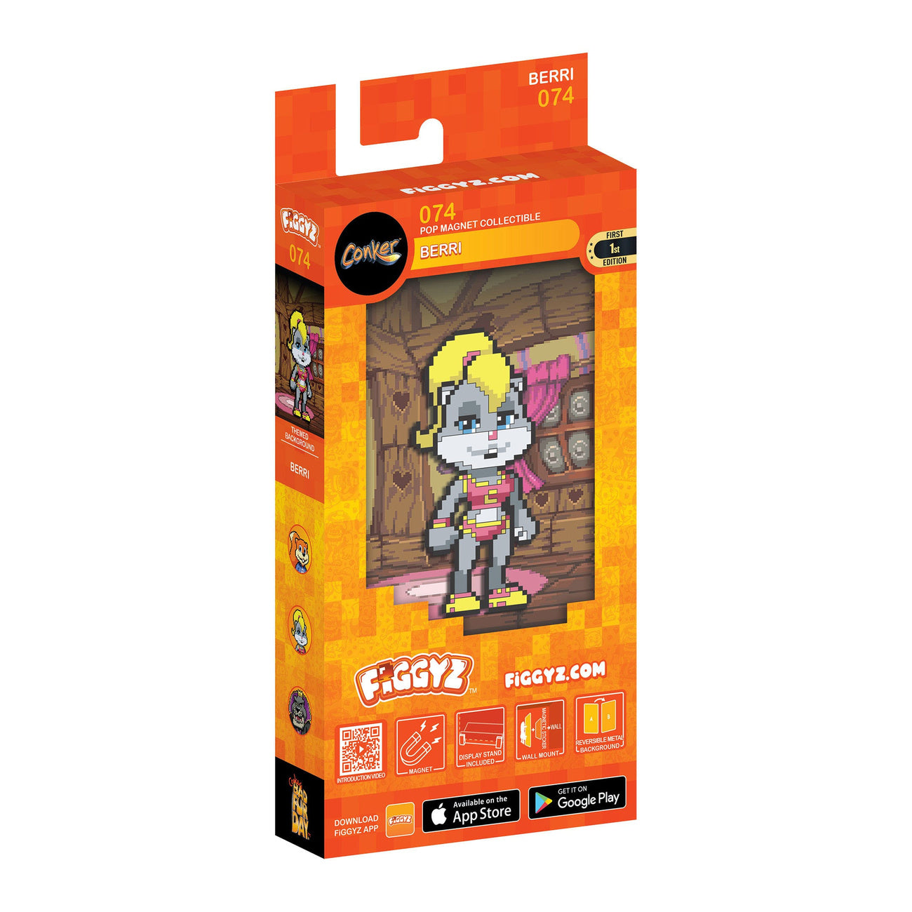 figgyz-conker-s-bad-fur-day-magnet-sammelfigur-berri-11-cm image 3
