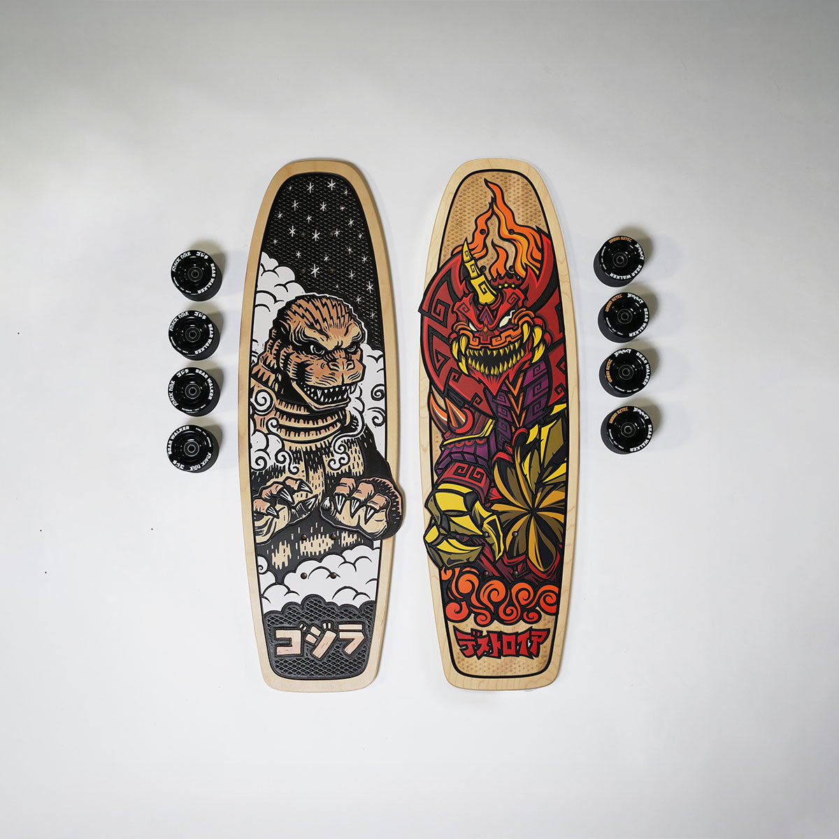 godzilla-collectibles-burning-godzilla-skateboard-deck-limitiert image 7