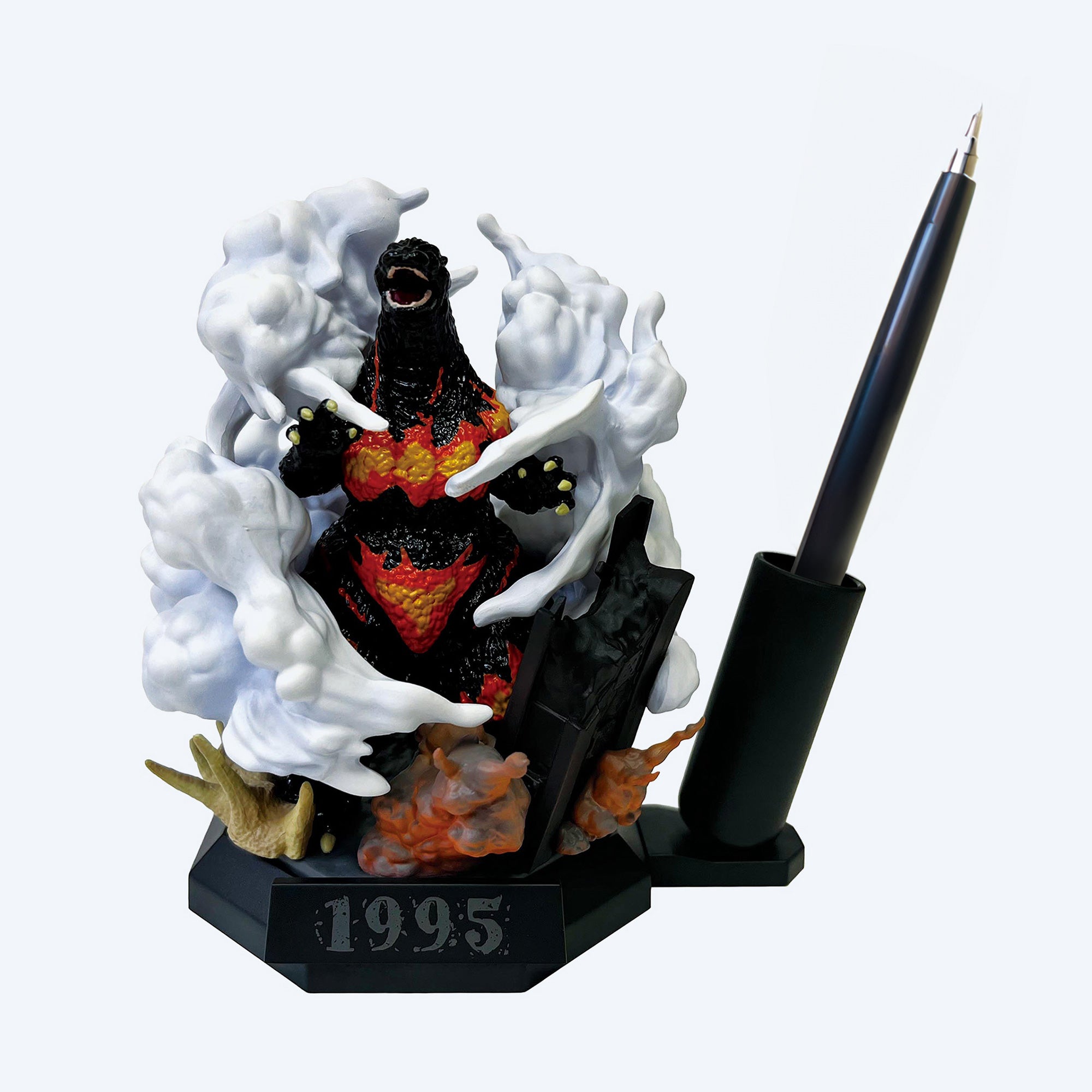 godzilla-1995-desktop-monster-pen-stand-stifthalter image 2