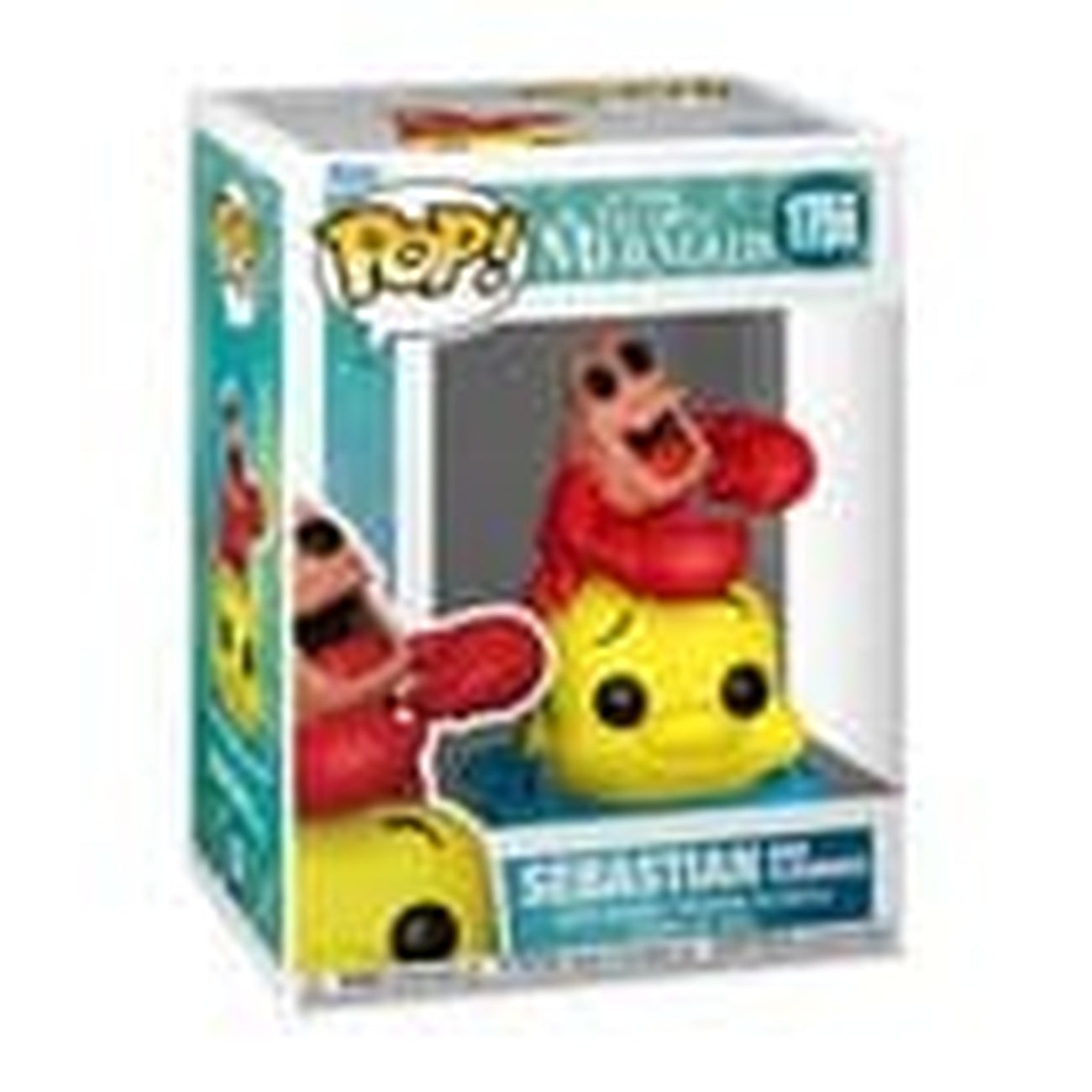 funko-pop-disney-arielle-sebastian-flounder-vinyl-figur-9-cm image 4