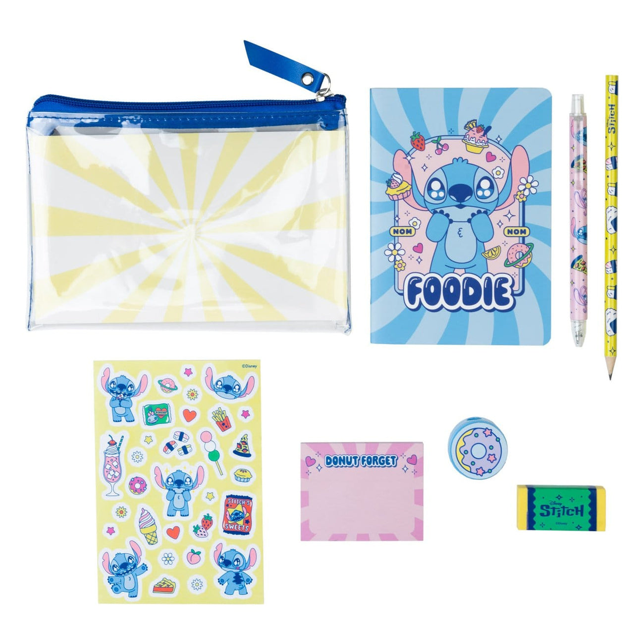 disney-stitch-schreibwaren-set-basic-mit-tasche-a6 image 1