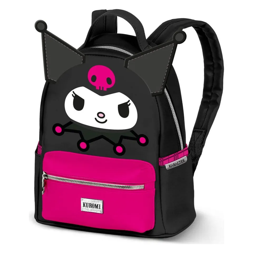 sanrio-heady-kuromi-face-rucksack-kuromi-gesicht-pvc image 1