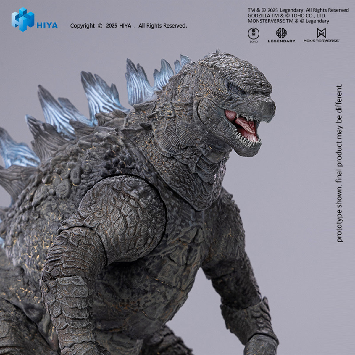hiya-godzilla-2014-exq-basic-actionfigur-translucent-16-cm image 3