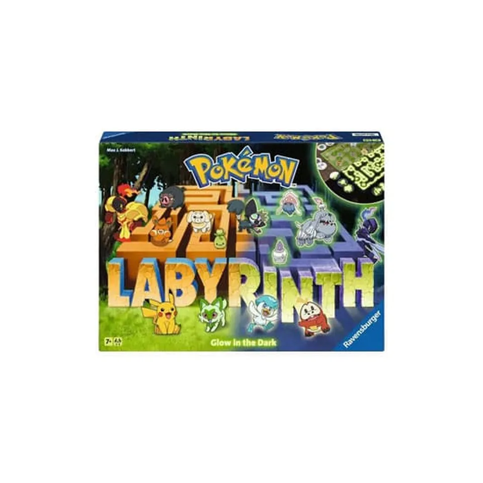 pok-mon-labyrinth-glow-in-the-dark-brettspiel-familie image 1