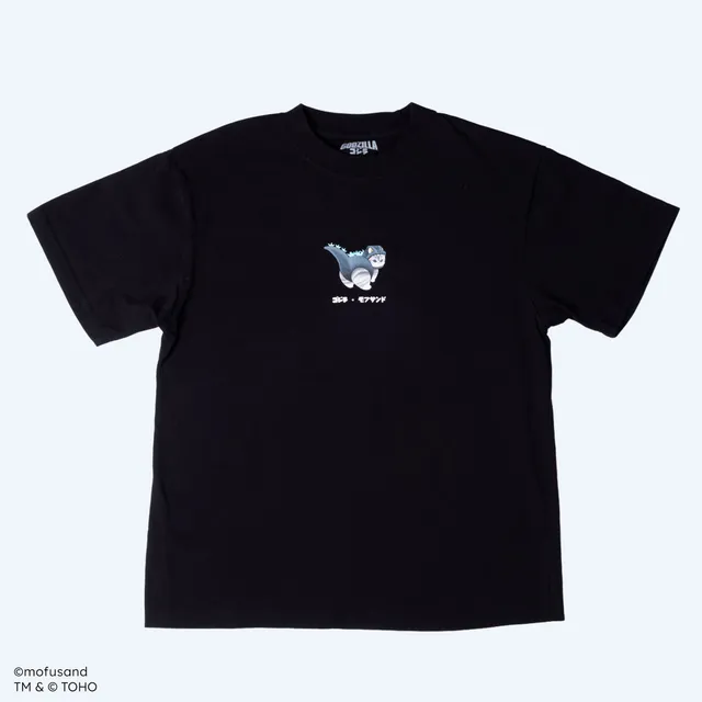 godzilla-apparel-mofusand-oversized-t-shirt-schwarz-l-baumwolle image 1