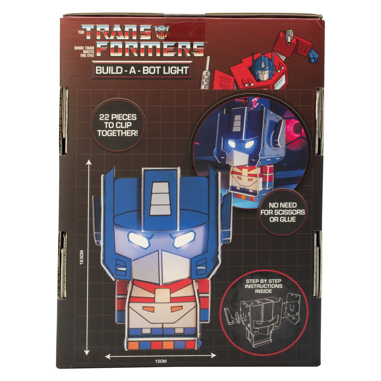 elbenwald-transformers-optimus-prime-selbstbaulampe-bastelset image 4