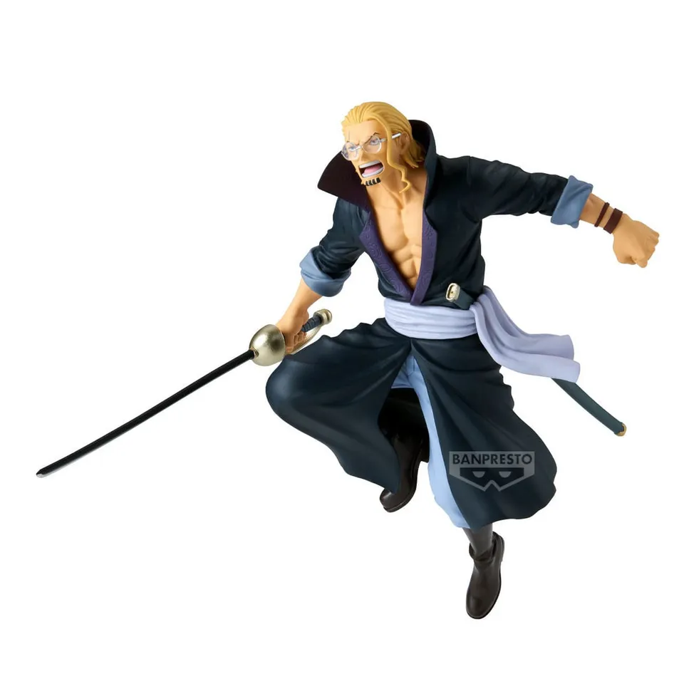 one-piece-silvers-rayleigh-battle-record-statue-pvc-figur image 1