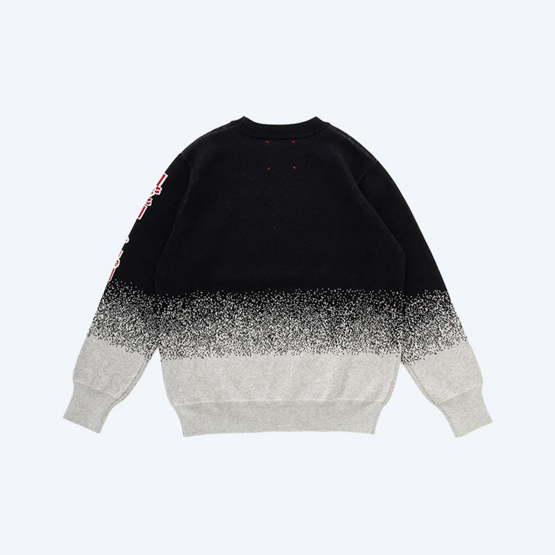 godzilla-vs-hedorah-jacquard-knit-crewneck-pullover-schwarz-m image 2