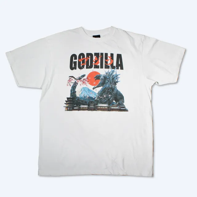 godzilla-2023-mt-fuji-t-shirt-baumwolle-xl image 1