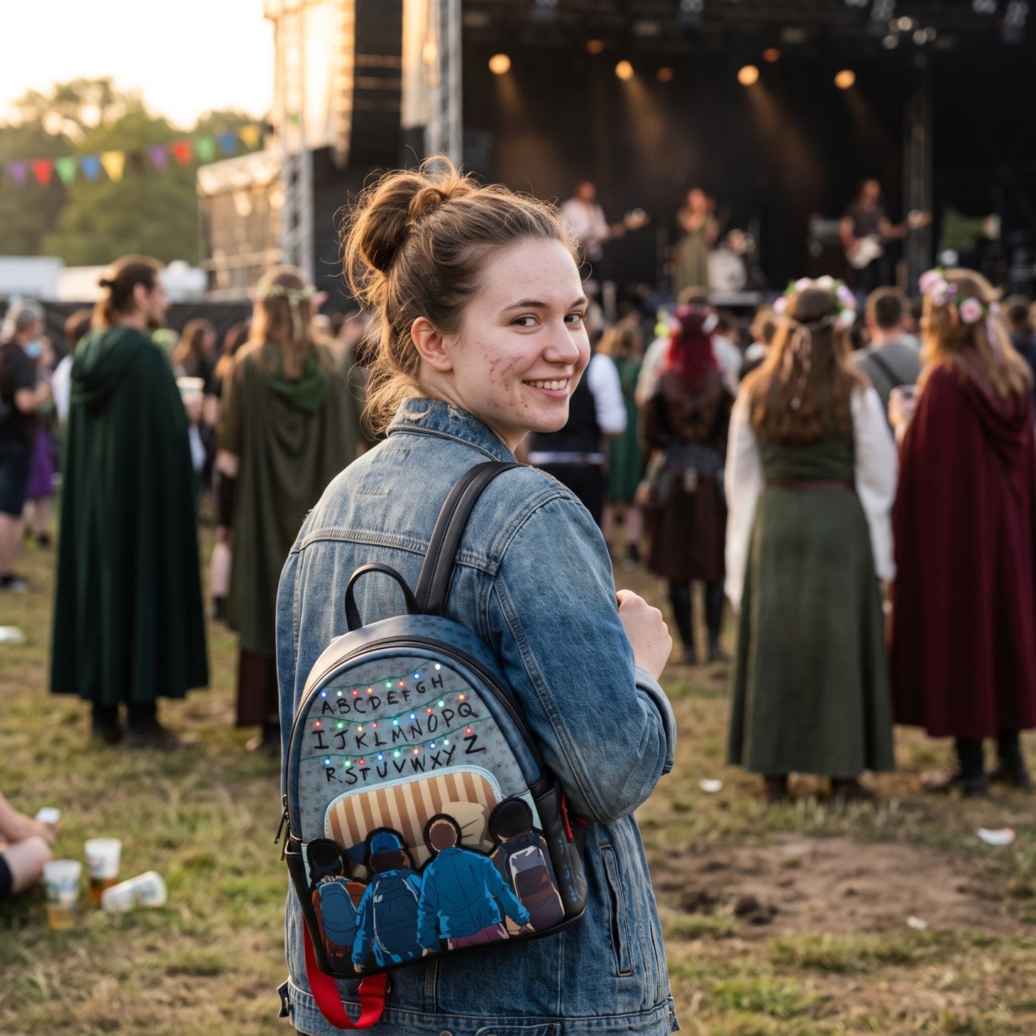 stranger-things-10th-anniversary-mini-rucksack-mit-licht image 3