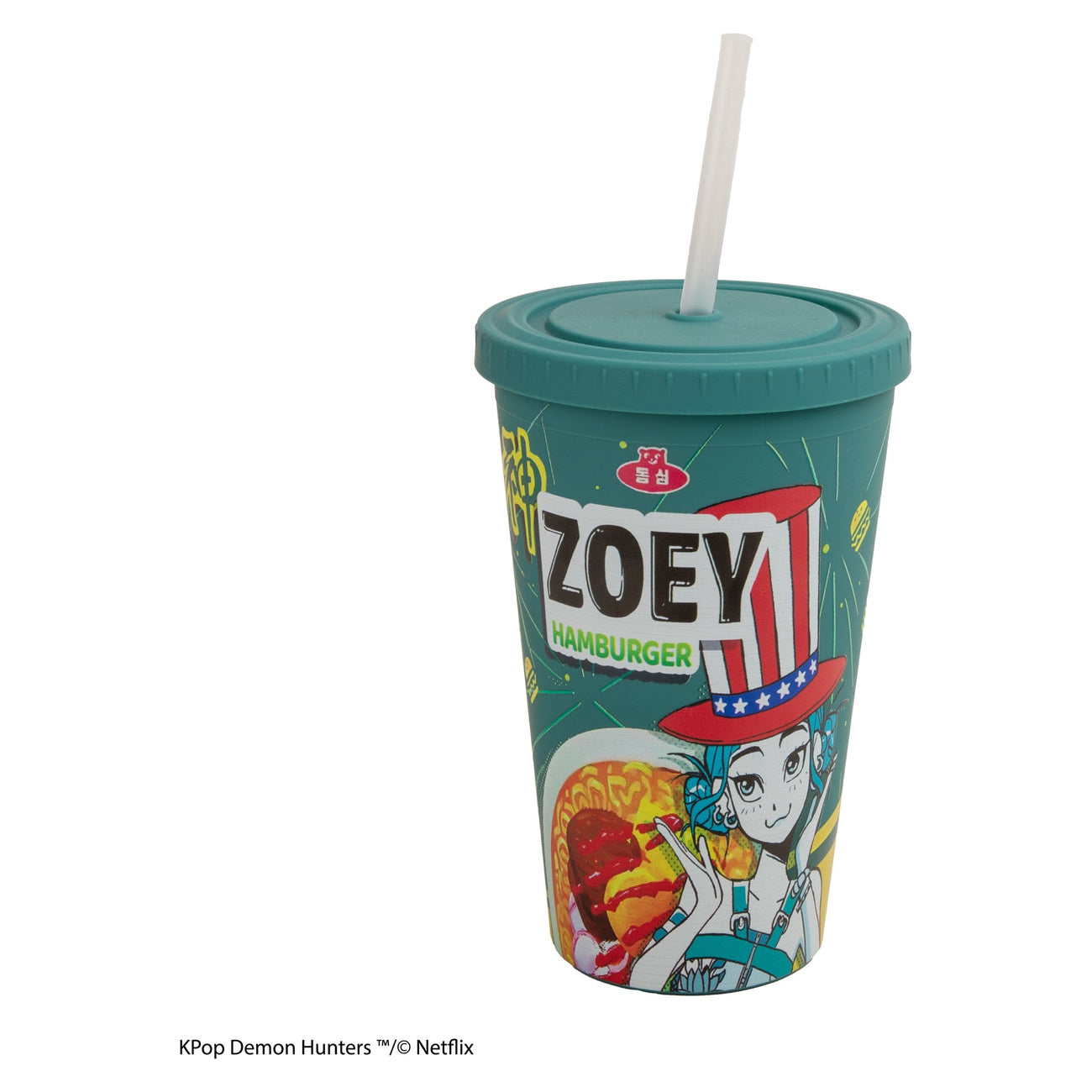 kpop-demon-hunters-zoey-hamburger-becher-475-ml image 1