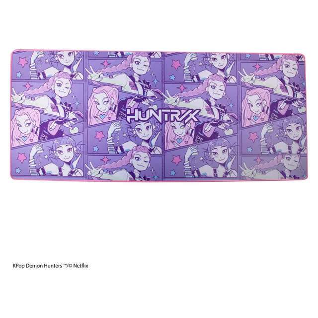 kpop-demon-hunters-huntr-x-schreibtischunterlage-xl-mousepad image 1